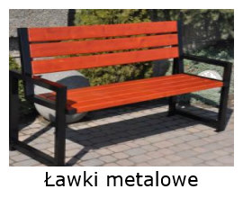 Eleganckie ławki metalowe Franeks.pl